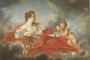 Francois Boucher The Muse Clio oil painting reproduction